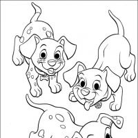 Desenhos para colorir 102 Dálmatas