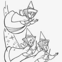 Desenhos para colorir A Bela Adormecida