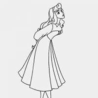 Desenhos para colorir A Bela Adormecida