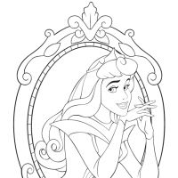 Desenhos para colorir A Bela Adormecida