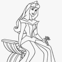 Desenhos para colorir A Bela Adormecida