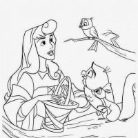 Desenhos para colorir A Bela Adormecida