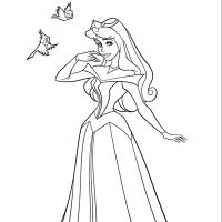 Desenhos para colorir A Bela Adormecida