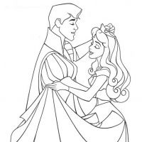 Desenhos para colorir A Bela Adormecida