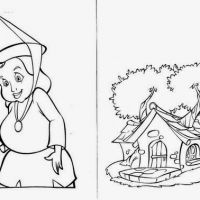 Desenhos para colorir A Bela Adormecida