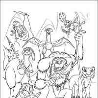 Desenhos para colorir A Era do Gelo