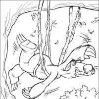 Desenhos para colorir A Era do Gelo