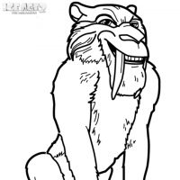 Desenhos para colorir A Era do Gelo