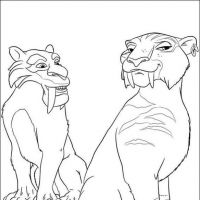Desenhos para colorir A Era do Gelo