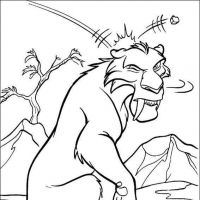 Desenhos para colorir A Era do Gelo