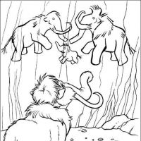 Desenhos para colorir A Era do Gelo