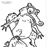 Desenhos para colorir A Era do Gelo