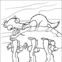 Desenhos para colorir A Era do Gelo