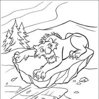 Desenhos para colorir A Era do Gelo