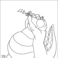 Desenhos para colorir A Princesa e o sapo