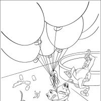 Desenhos para colorir A Princesa e o sapo