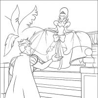 Desenhos para colorir A Princesa e o sapo