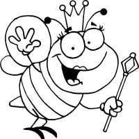 Desenhos para colorir Abelhas
