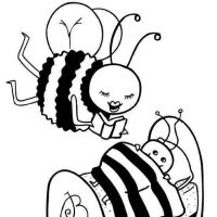 Desenhos para colorir Abelhas