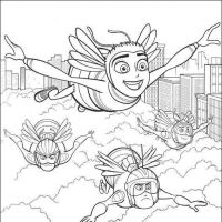 Desenhos para colorir Abelhas