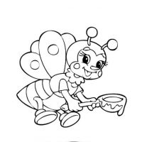 Desenhos para colorir Abelhas
