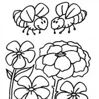 Desenhos para colorir Abelhas
