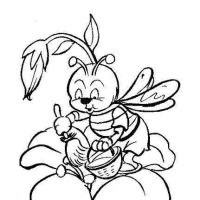 Desenhos para colorir Abelhas