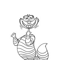 Desenhos para colorir Alice no país das maravilhas
