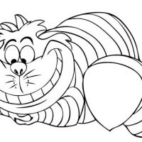 Desenhos para colorir Alice no país das maravilhas