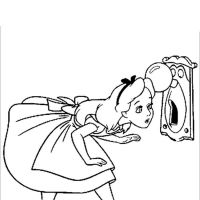 Desenhos para colorir Alice no país das maravilhas
