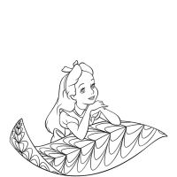 Desenhos para colorir Alice no país das maravilhas