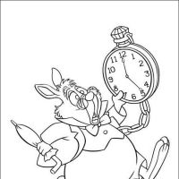 Desenhos para colorir Alice no país das maravilhas