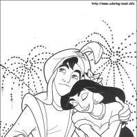 Desenhos para colorir Alladin