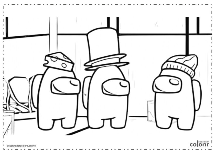 Desenho para colorir
