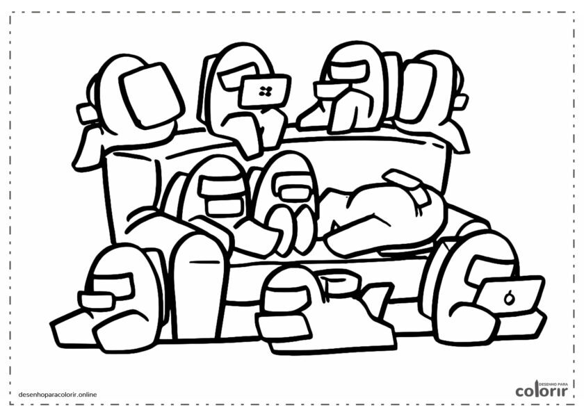 Desenho para colorir