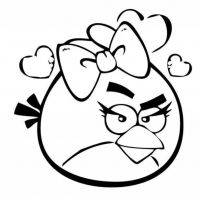 Desenhos para colorir Angry Birds