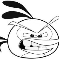 Desenhos para colorir Angry Birds