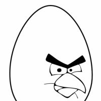 Desenhos para colorir Angry Birds