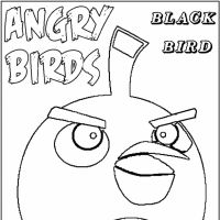 Desenhos para colorir Angry Birds