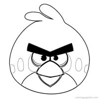 Desenhos para colorir Angry Birds