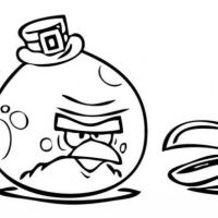 Desenhos para colorir Angry Birds