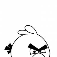 Desenhos para colorir Angry Birds