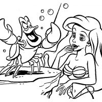 Desenhos para colorir Ariel