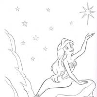 Desenhos para colorir Ariel