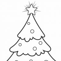 Desenhos para colorir Arvore de Natal