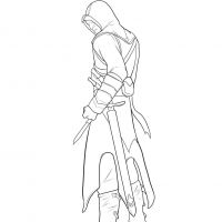 Desenhos para colorir Assassins Creed