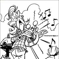 Desenhos para colorir Asterix