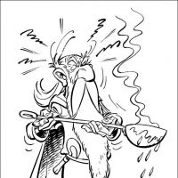 Desenhos para colorir Asterix