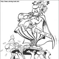Desenhos para colorir Asterix