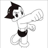 Desenhos para colorir Astro Boy